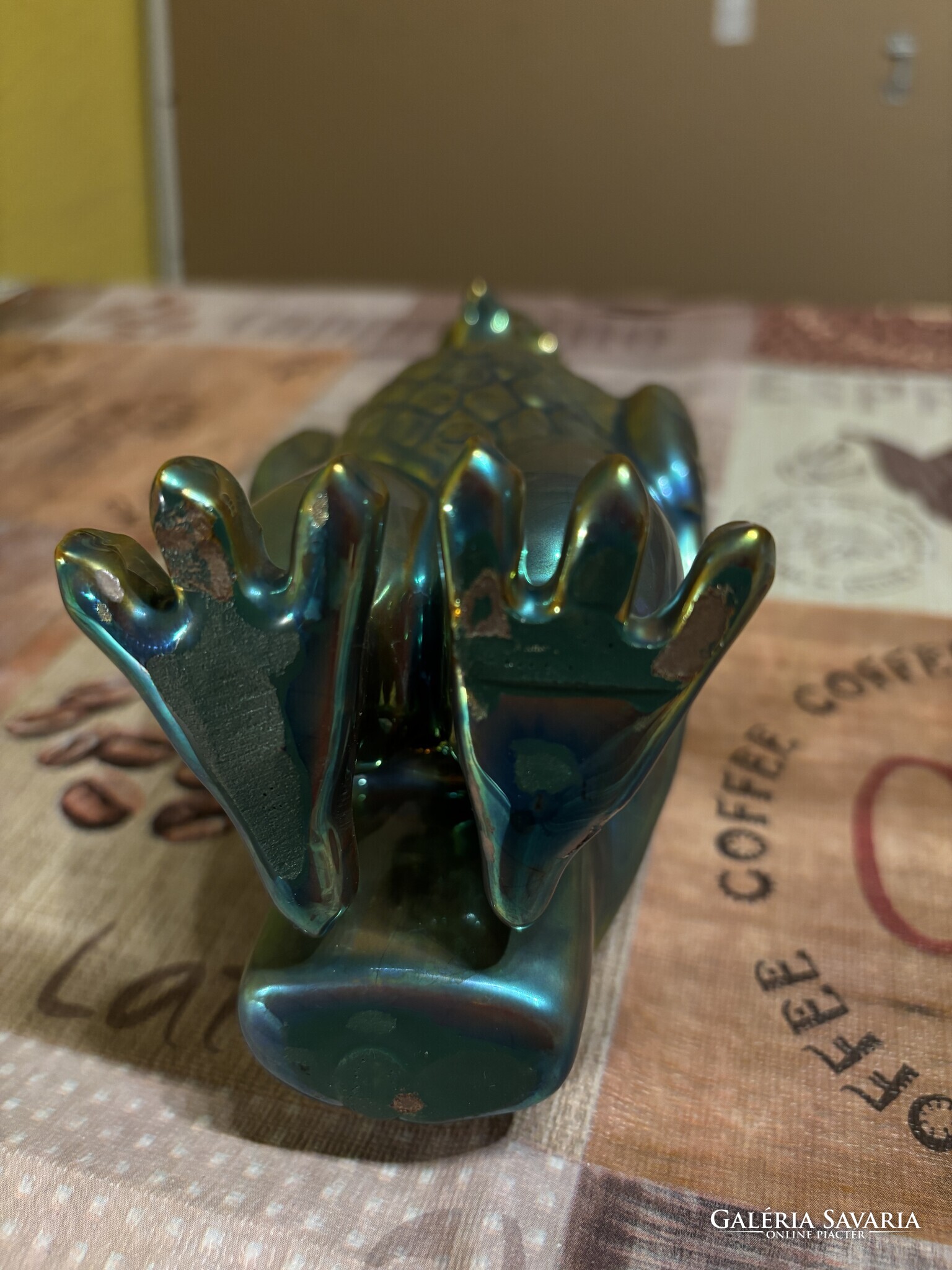 Zsolnay eozin sas madár - Porcelán | Galéria Savaria online piactér ...