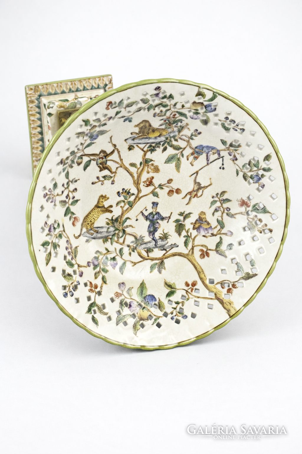 Impoz Ns Wong Lee Porcel N Talpas K N L Figur Lis Bronz Alakkal Impozans Wong Lee Porcelan Talpas Kinalo Figuralis Bronz Alakkal Kezzel Festett 