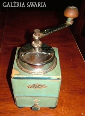 Antique grinder with drawers, Aero brand