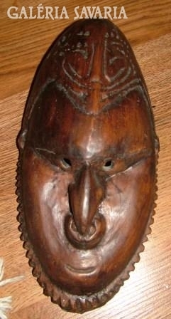 Ceramic tribal mask - museum copy