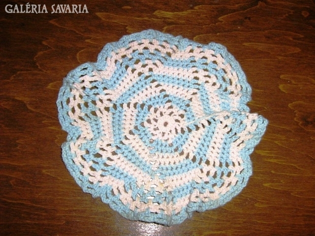 Old crochet table ornament