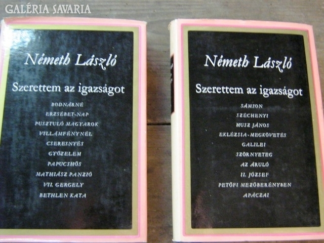 László Németh: I loved the truth i-ii