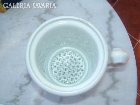 Antique porcelain filter cup