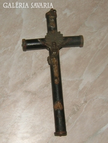 Antique Biedermeier cross corpus