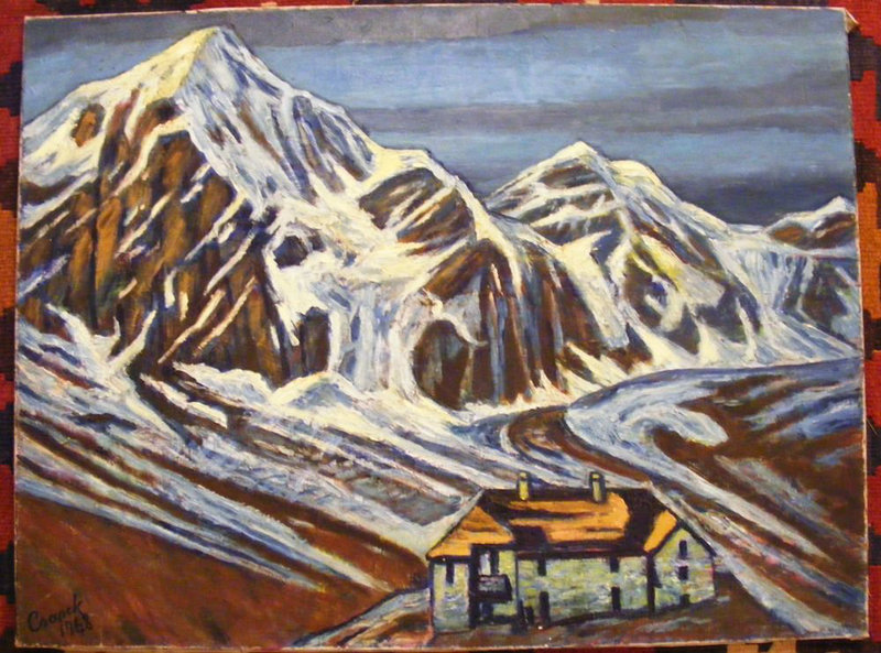 Károly Czapek 60x80 oil on canvas