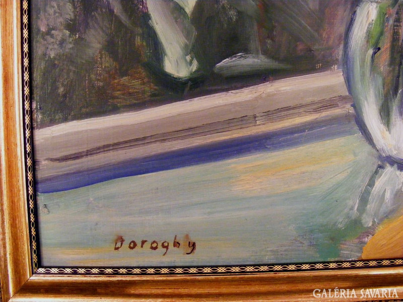 Doroghy Zsuzsanna  (1950-         50x60 cm olaj-farost