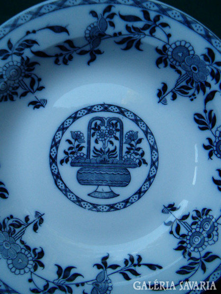 Antik St. Delf SCI Laveno  tányér 1894-ből