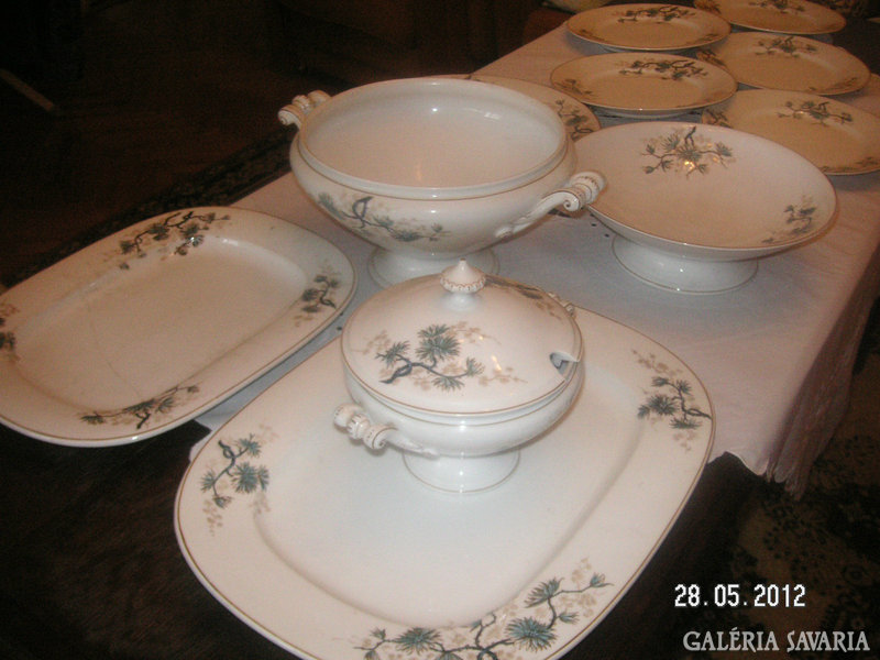 Schlaggenwald antique tableware, or what remains of it, from the mid-1800s