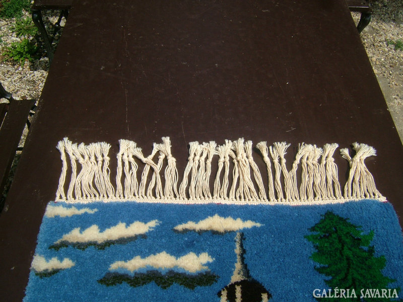 Carpet tapestry - wall tapestry: church