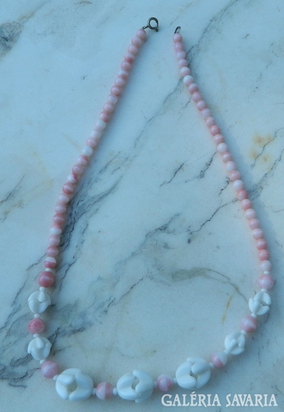 Rose quartz necklace 2.