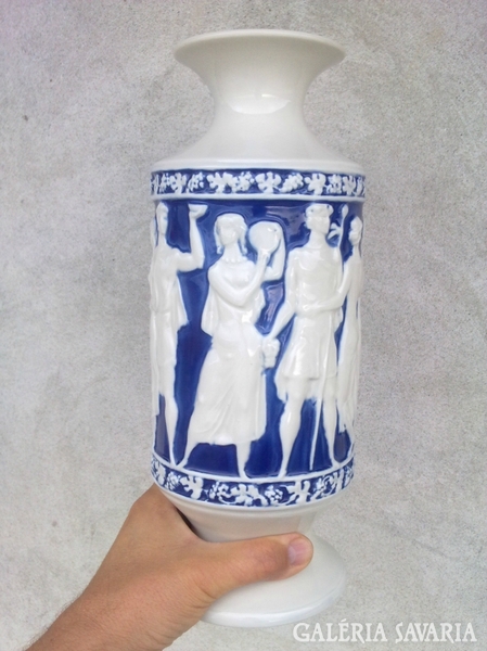 Turkish j. Zsolnay. A rare vase designed by him