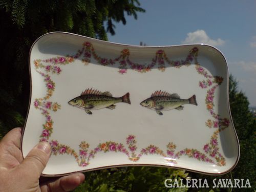 Antique fish tray