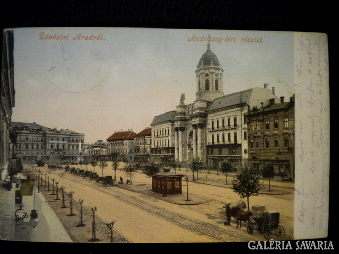 A157 R4 Arad - Andrássy-téri részlet 1906