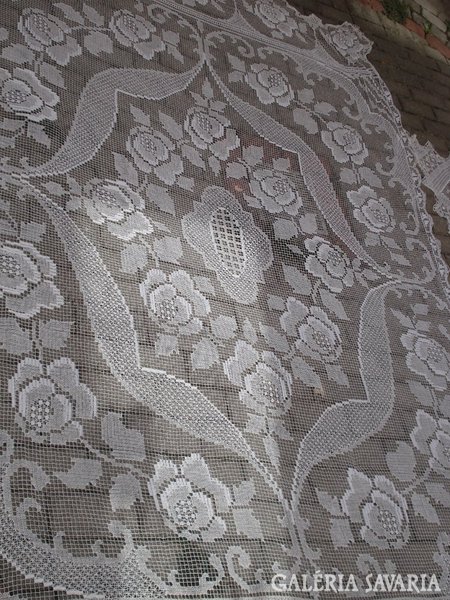 Art Nouveau recipe bedspread, curtains. 340X320.