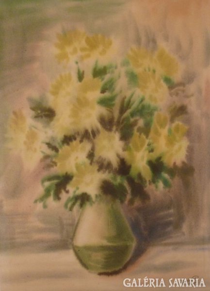 3591 Szabó Pál asztali virágcsendélet vázában