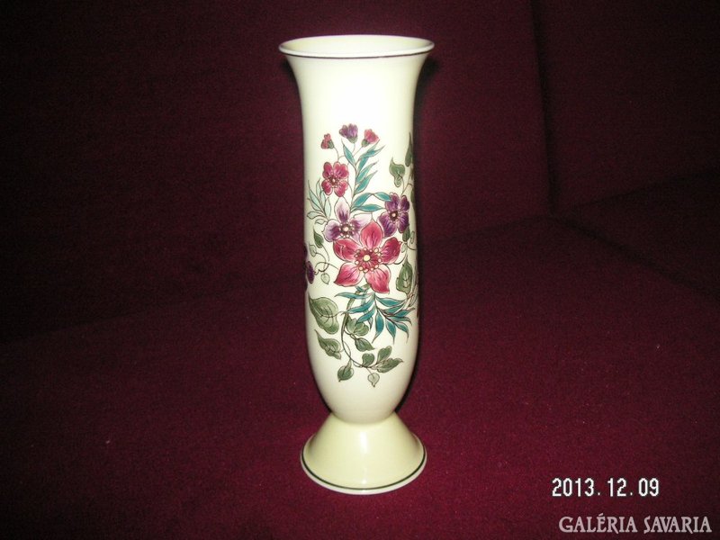 Exclusive porcelain faience vase by Zsolnay
