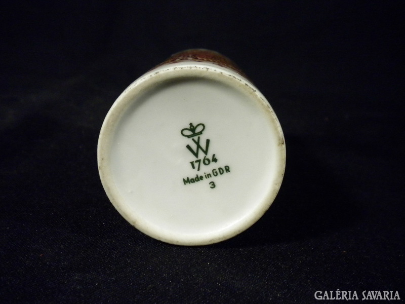U264 Régi német Wallendorf porcelán váza