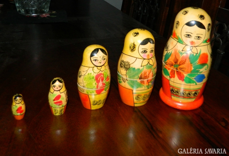 Matryoshka doll 5-piece set