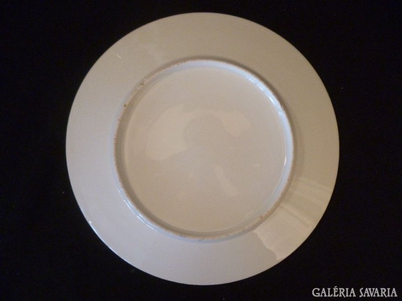 Y338 B2 Meisseni mintás kék fehér porcelán tányér