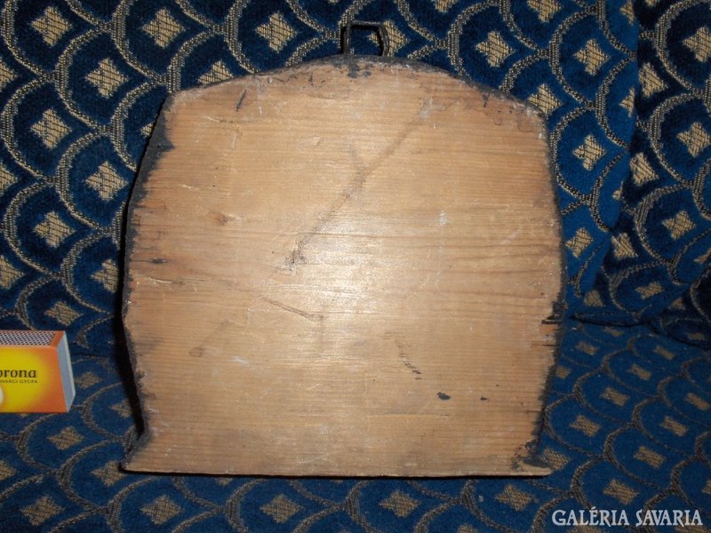 Régi falikép fából - "1838 - 1958"