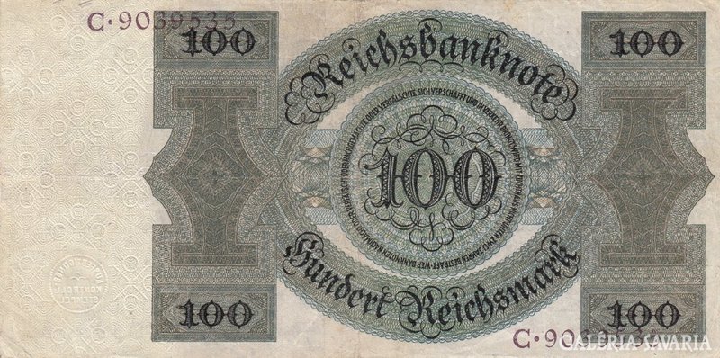 Német 100 Reichsmark 1924
