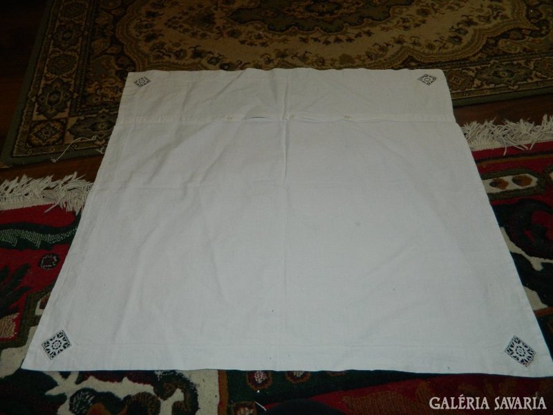 Antique white large pillowcase