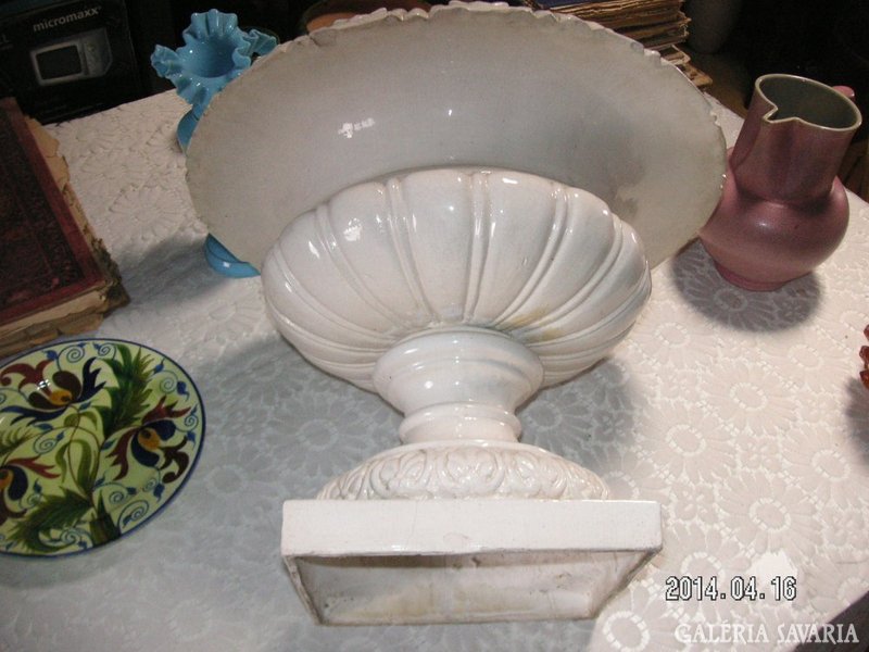 Zsolnay large porcelain bowl / not pyrogranite /