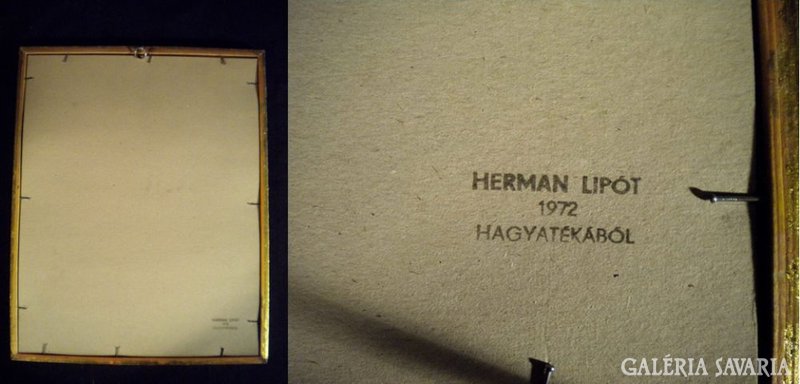K133 Herman Lipót : Önarckép