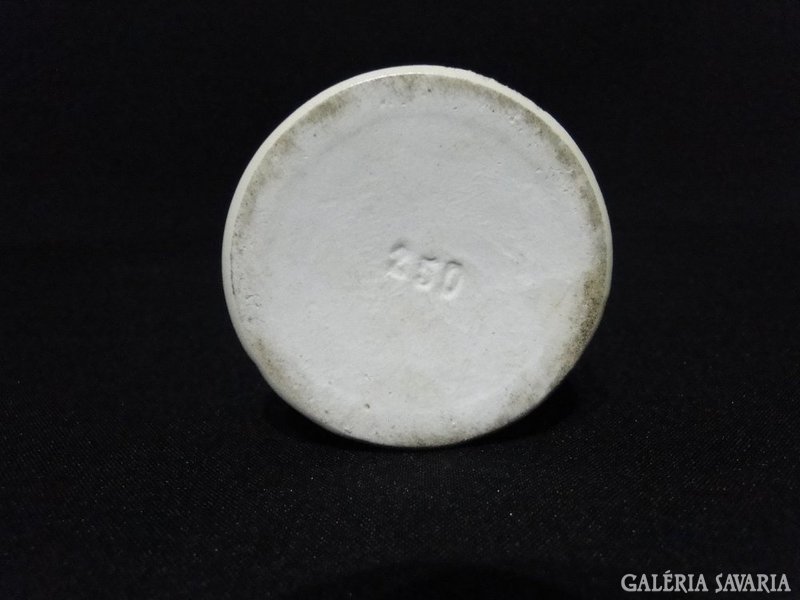 7919 Antik porcelán gyógyszerészeti tégely