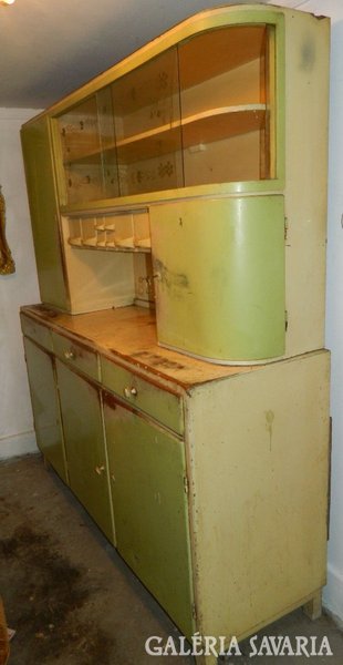 Antique folk kitchen cabinet