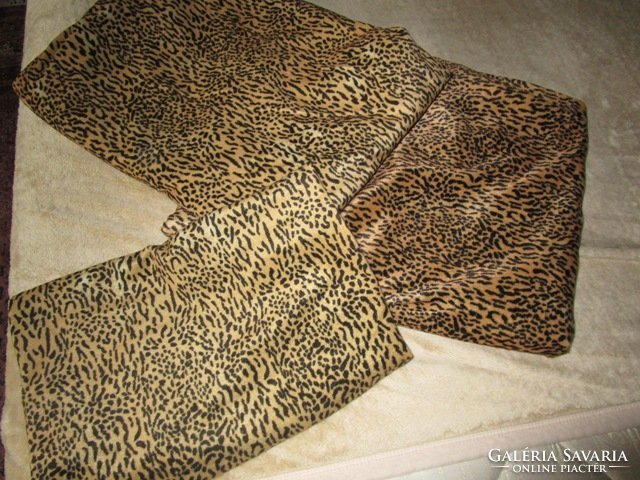 Sexy panther velor plush bedding set of three pieces