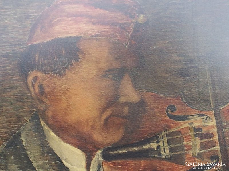 Joseph Móra: musical word, pastel, 1926