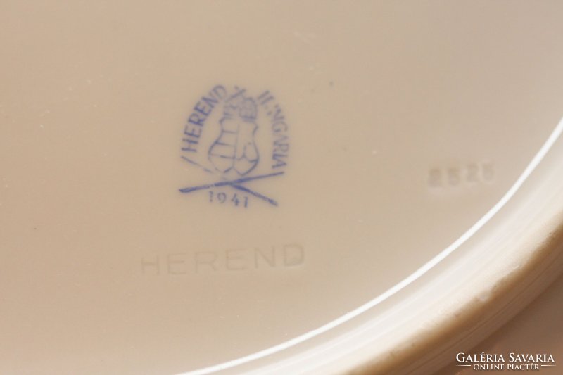 Herendi 1941 porcelán tányér 