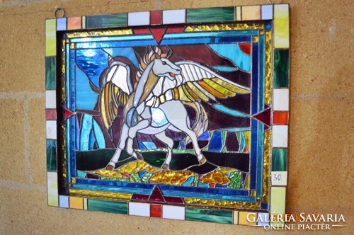 X. Pegasus. Original 3d. Tiffany wall picture sale!