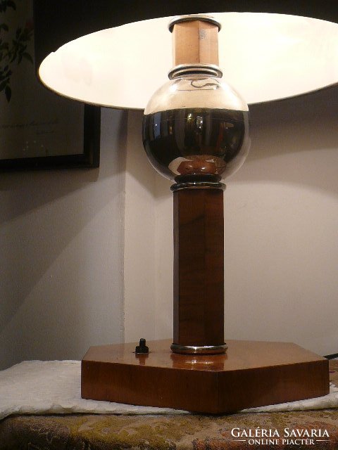 Art deco asztali lámpa