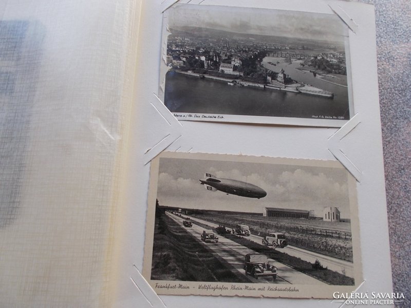 WW2,Német képeslapok album, 70 db, eredeti