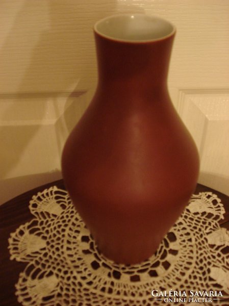 Art deco Fasold&Stauch jelzett váza