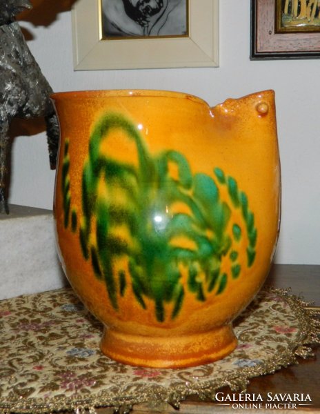 Különleges művészeti kerámia kiöntő / váza 