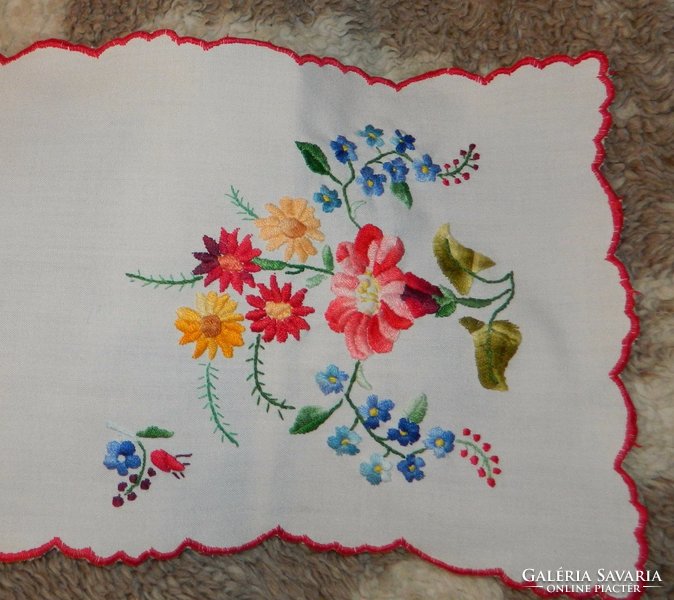 Beautiful embroidered tablecloth