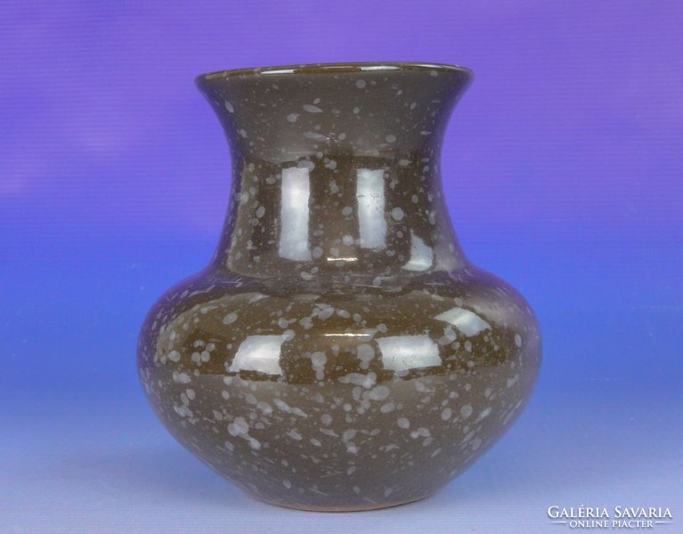 0E594 Kisméretű retro kerámia váza