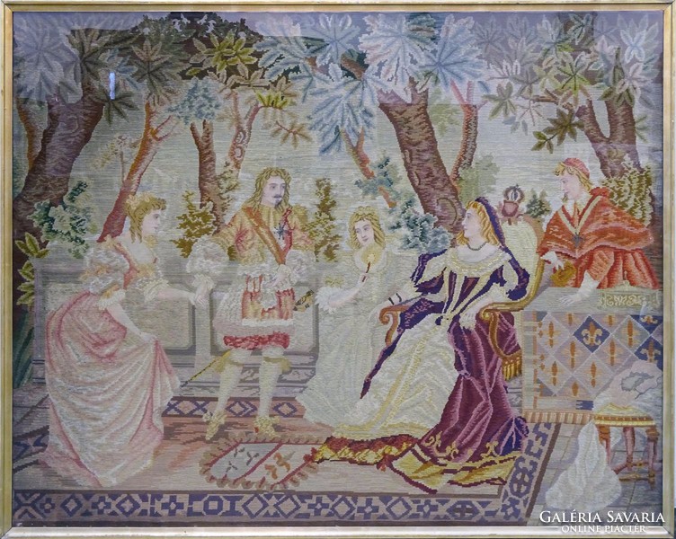 0F014 antique huge size tapestry