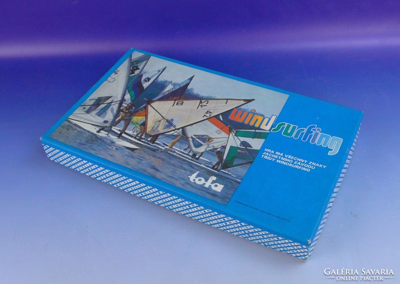 0F641 Windsurfing cseh társasjáték 1989