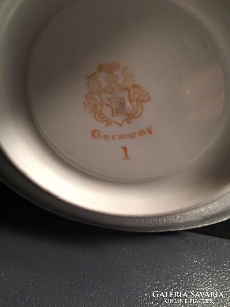 Porcelain coffee set marked Germany