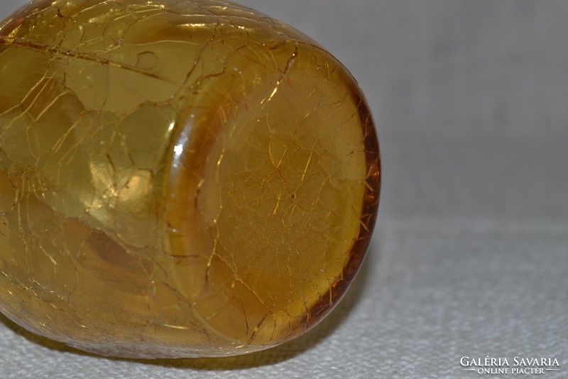 Repesztett mázas üveg kis kancsó  ( DBZ0053 )