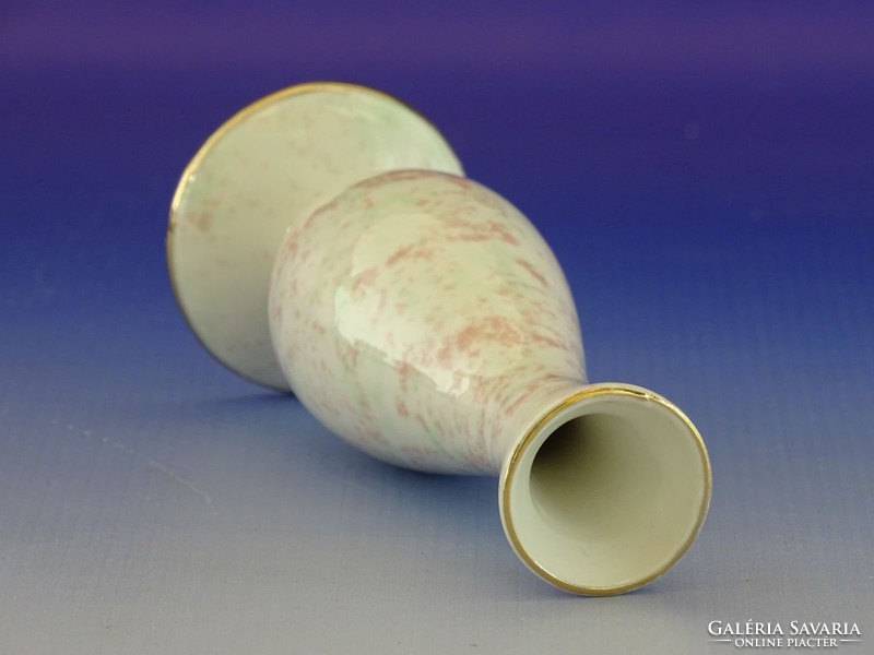 0H907 Régi porcelán szálváza 15.5 cm