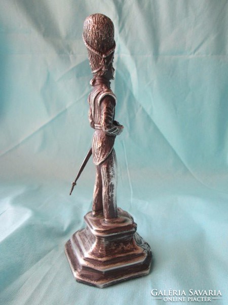 Erzgebirge soldier guard from Victorian times solid silver circa 1880s