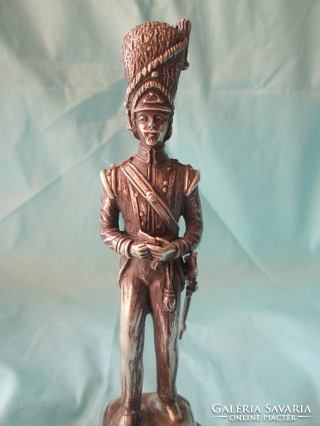 Erzgebirge soldier guard from Victorian times solid silver circa 1880s