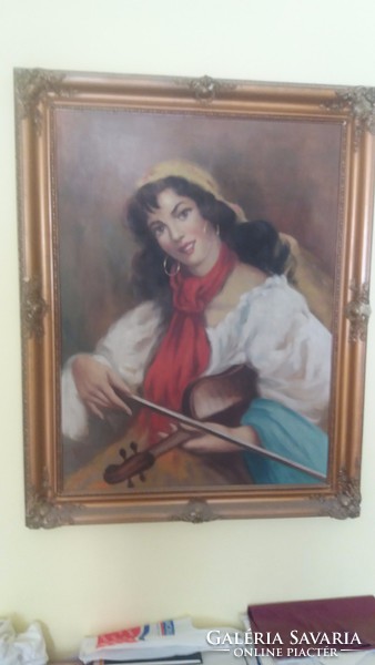 Cinka Panna - Antik festmény