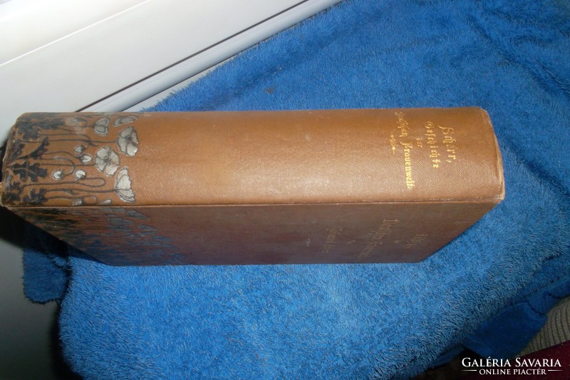 Antik gótbetűs könyv-1898