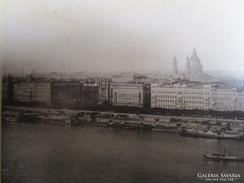 BUDAPEST PEST Ferenc József rakpart 1882 korabeli